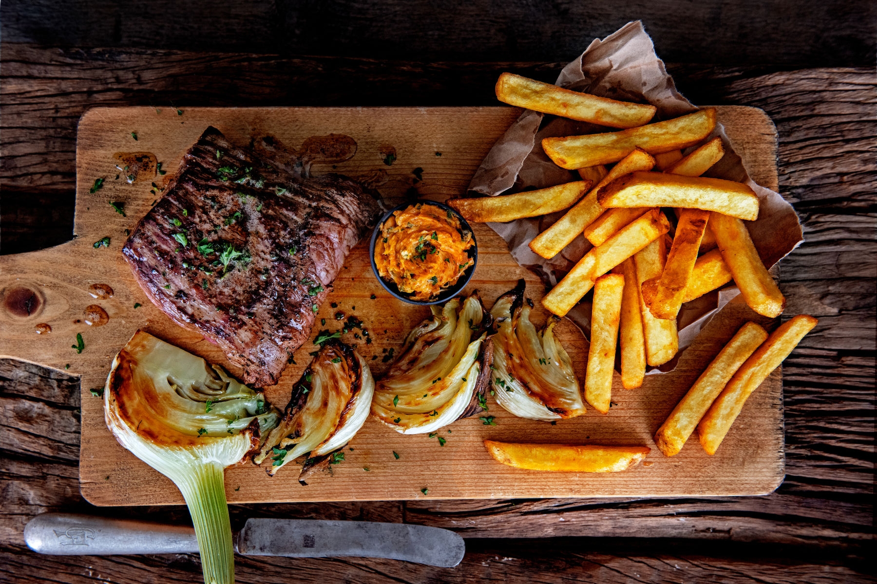 Recept Aviko Oerfriet gegrilde bavette