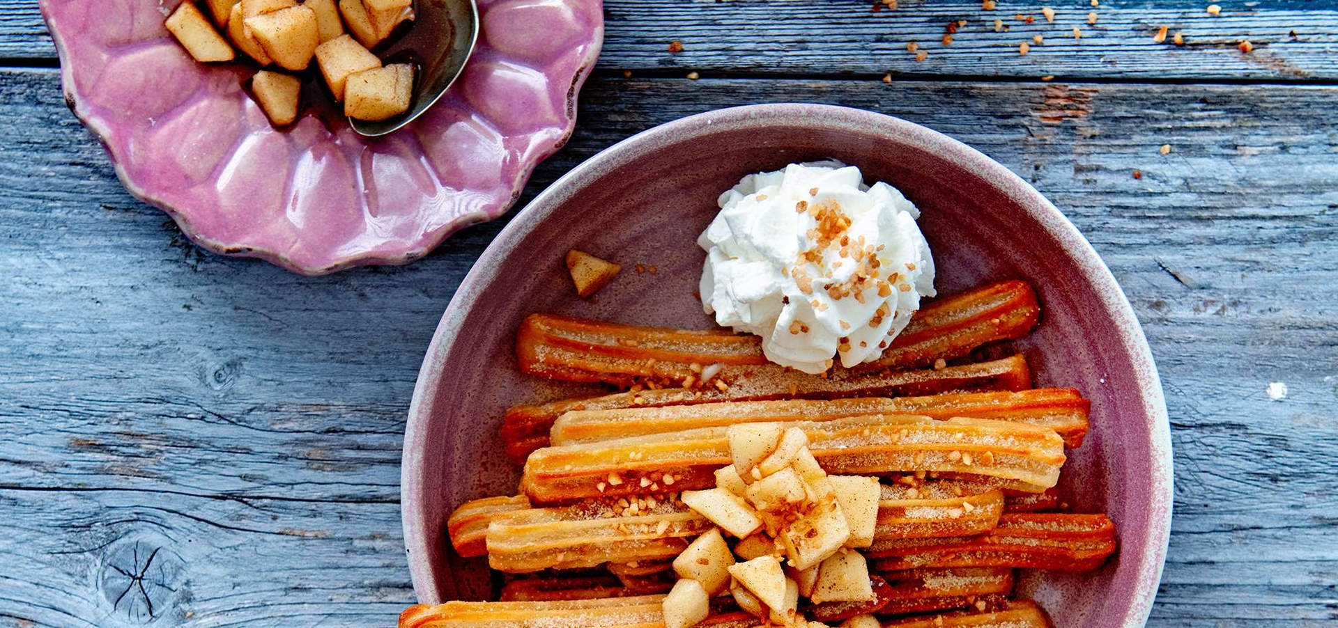Appeltaart churros header
