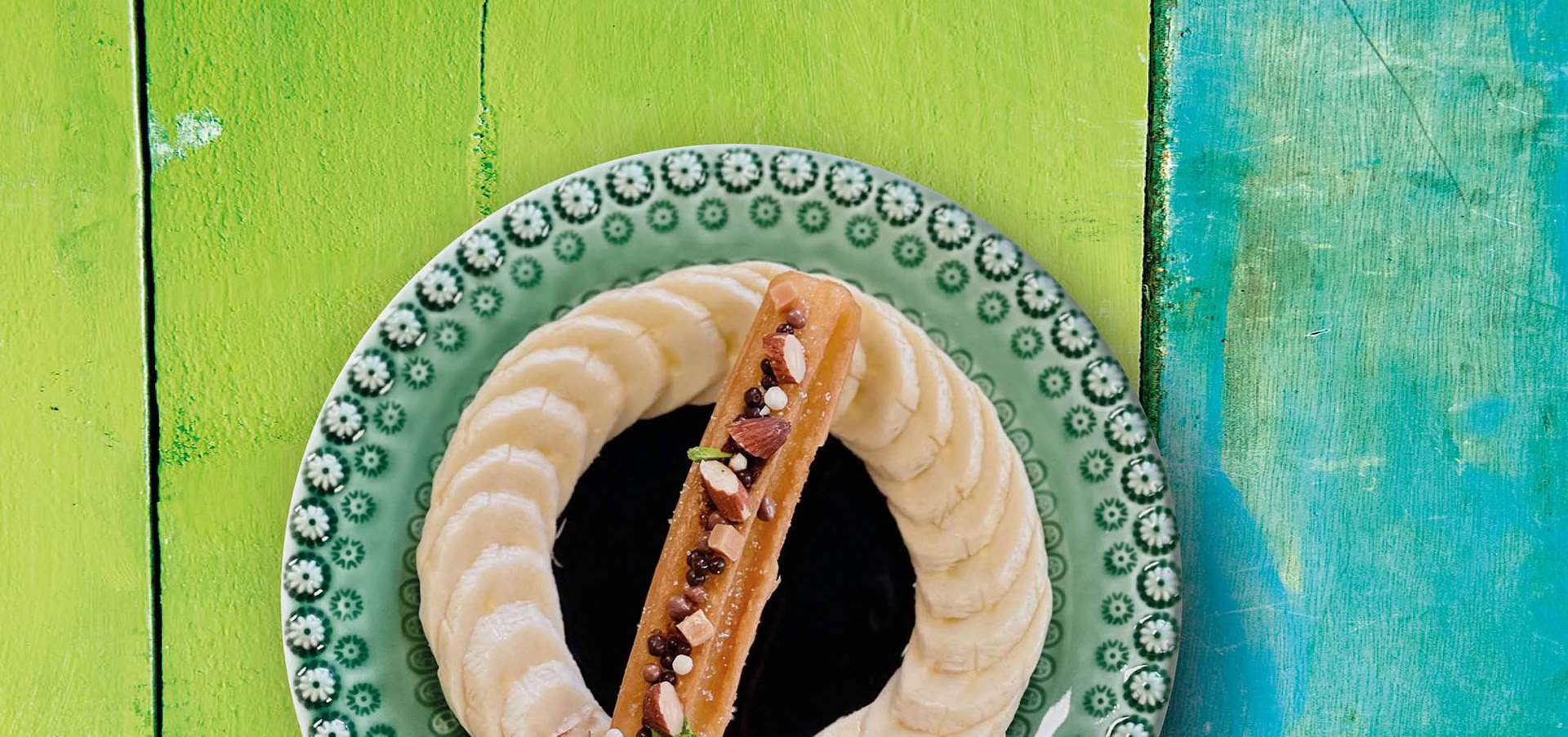 Aviko Churros banaan met chocolade header