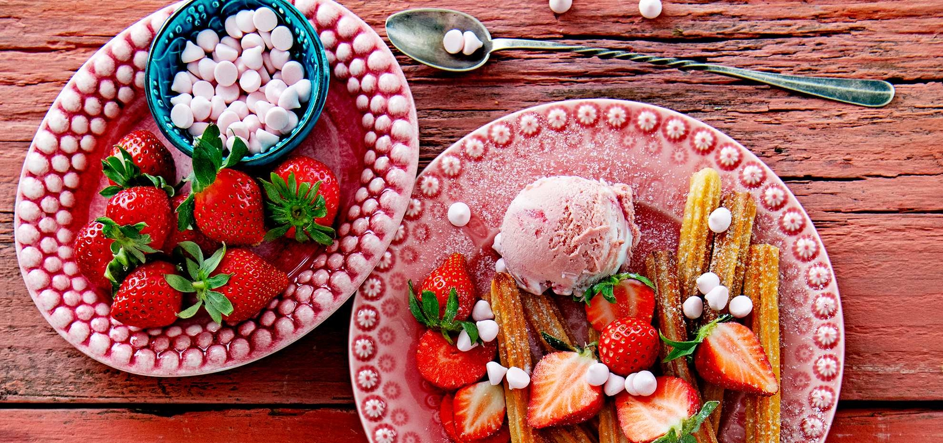 Aviko Churros Aardbeien header