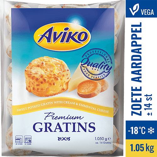806301 Aviko Premium Gratins Sweet Potato 1050g hero
