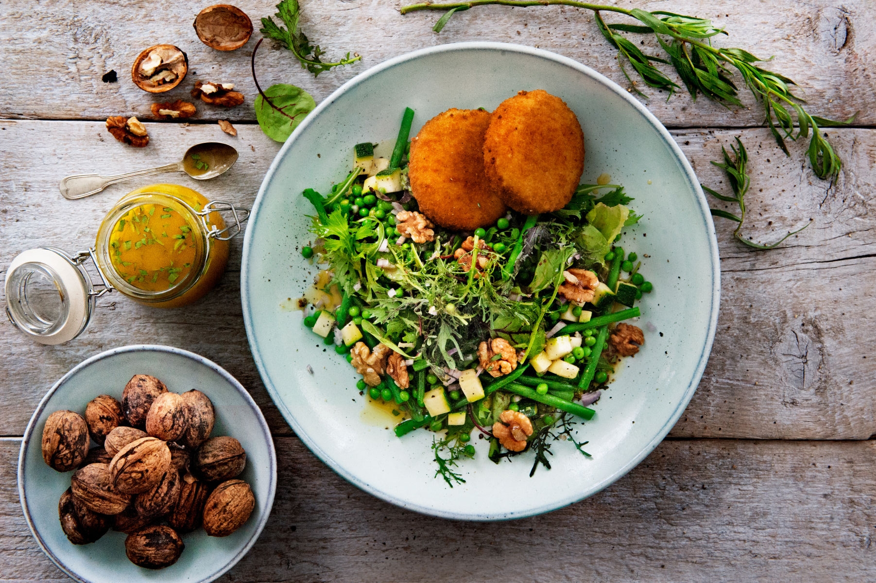 Recept Aviko kaaskroketten met groentesalade