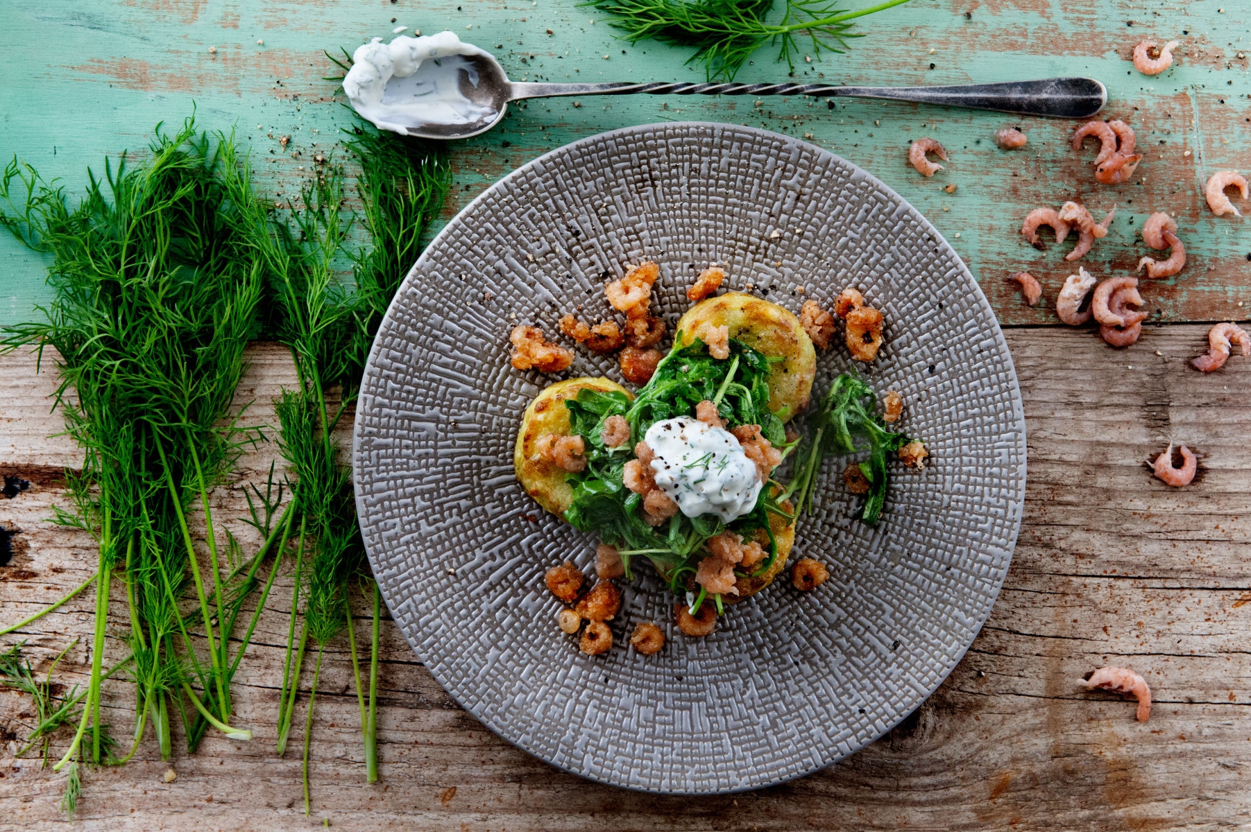 Recept Aviko mini gratins groene asperge en parmezaan met garnalen
