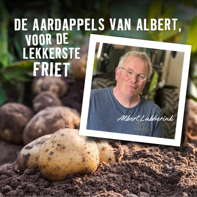 Aardappels van boer Albert