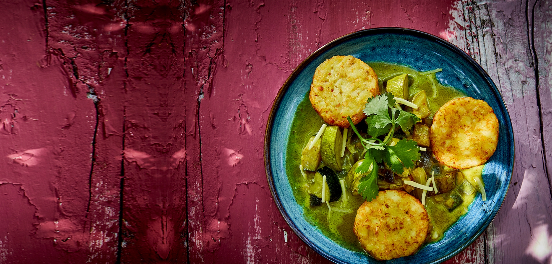 Header Recept Aviko Vegetarian curry