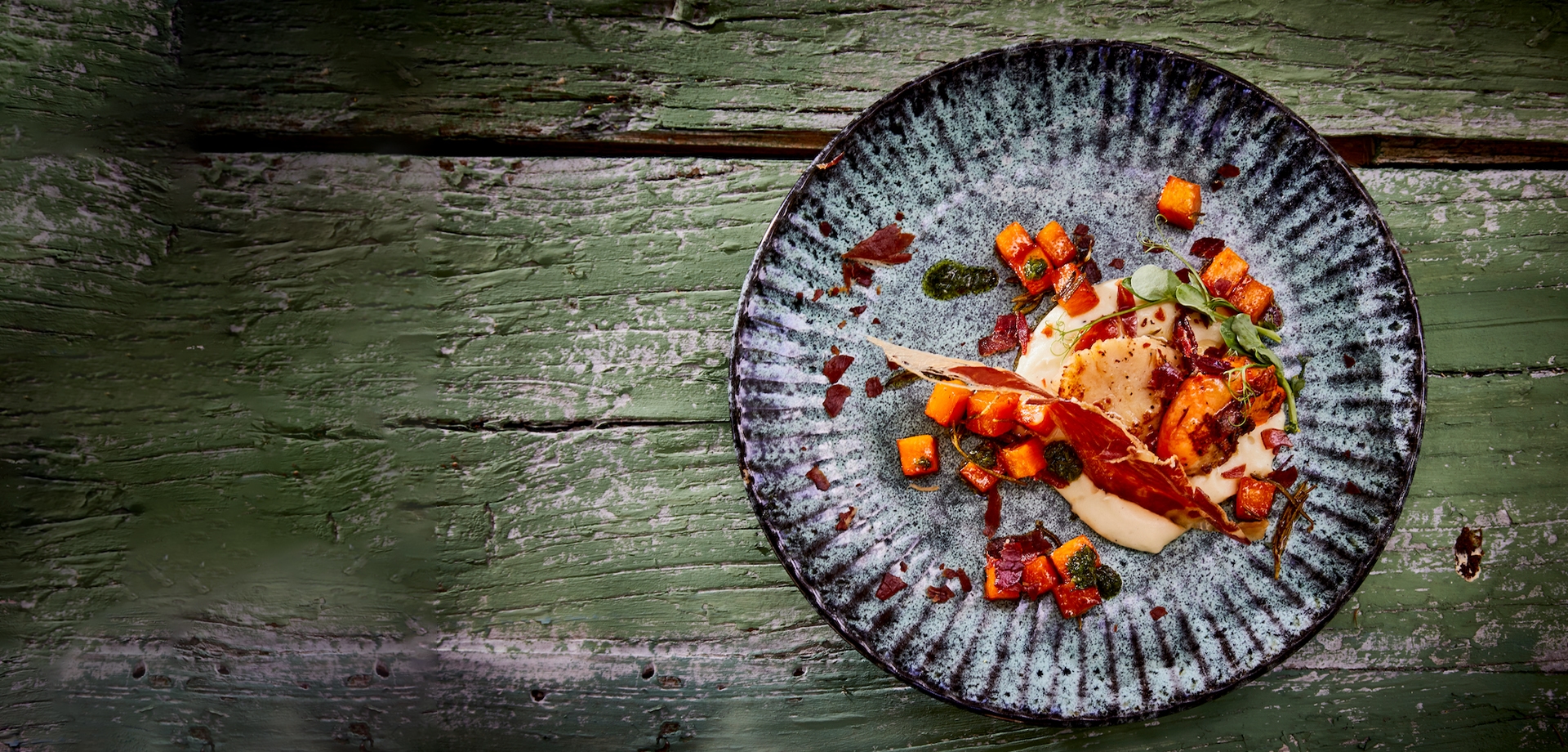 Coquilles met  bloemkoolpuree - header