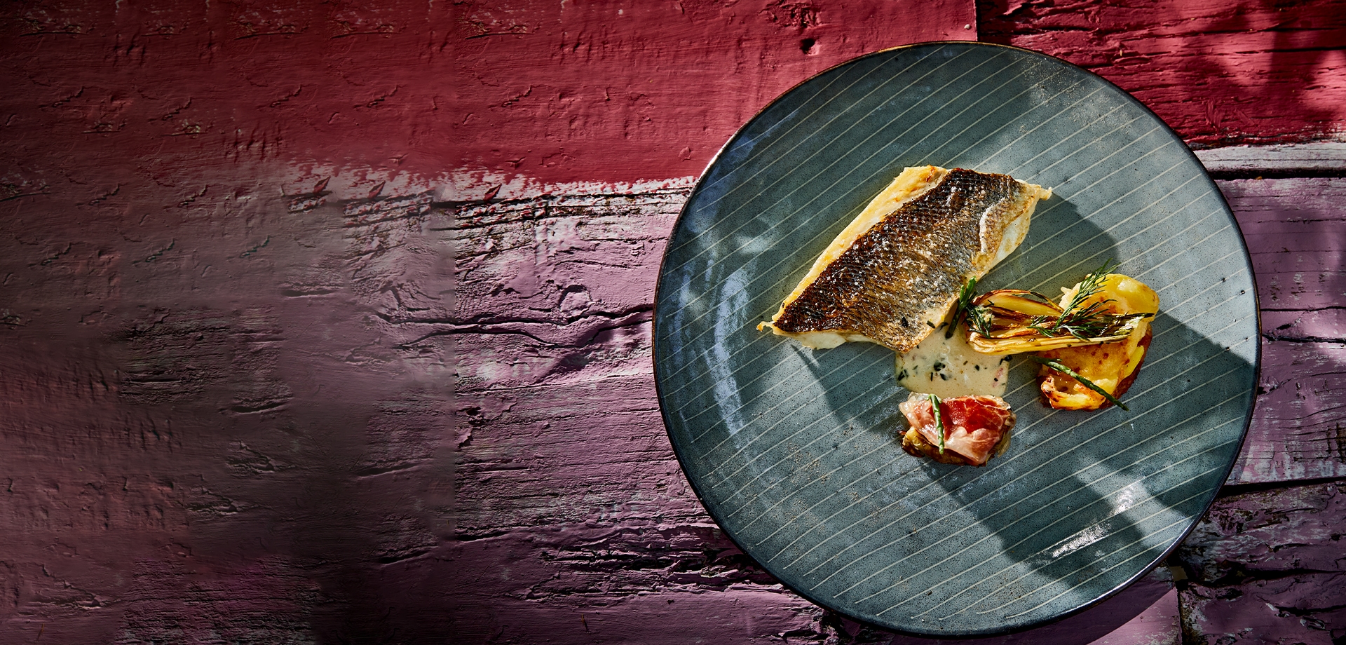 Gegrilde zeebaarsfilet met rösti rondjes - header
