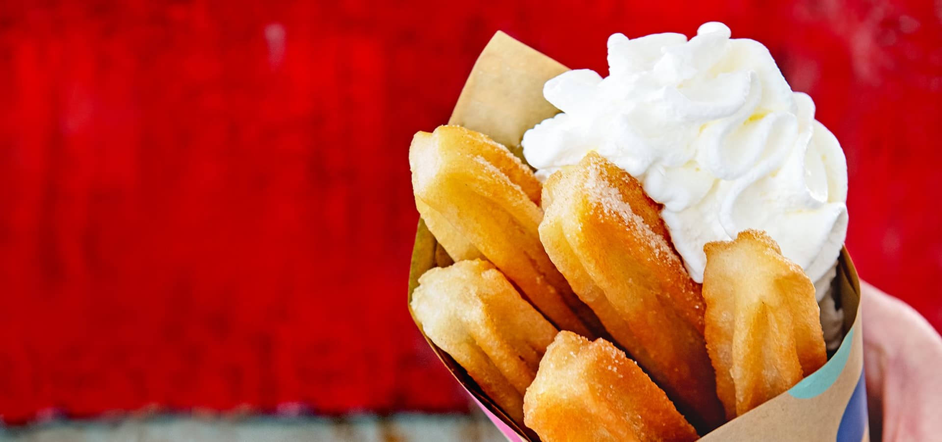 Churros met slagroom header