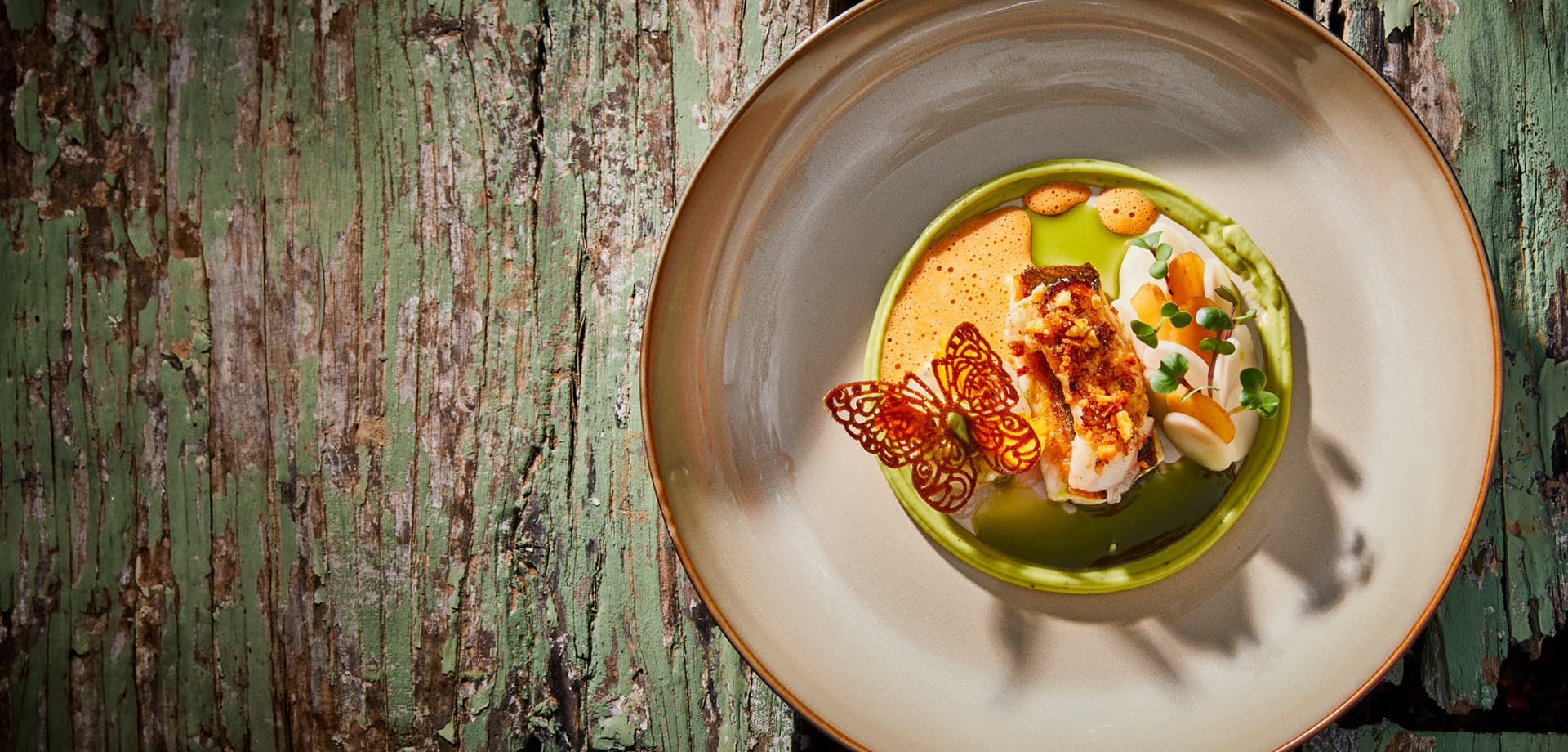 kruidenpuree_met_zeebaars_langoustine_en_rosticrumble_-_aviko_foodservice