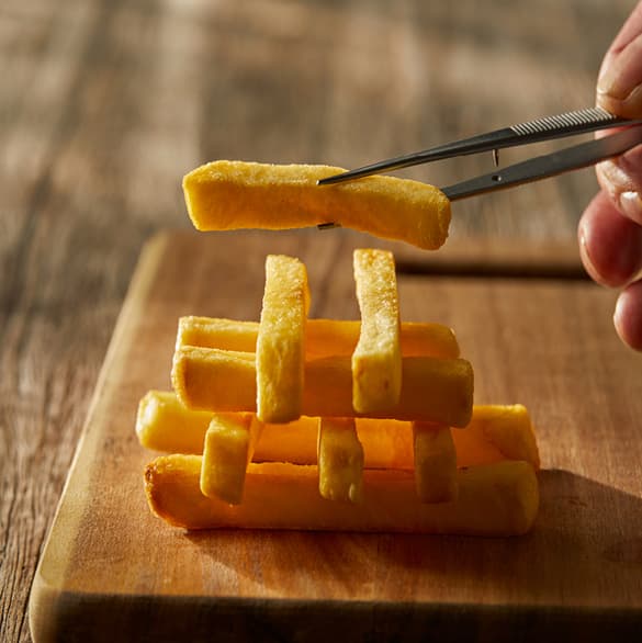 Friet stapelen voor foodservice | Aviko foodservice - House of Fries