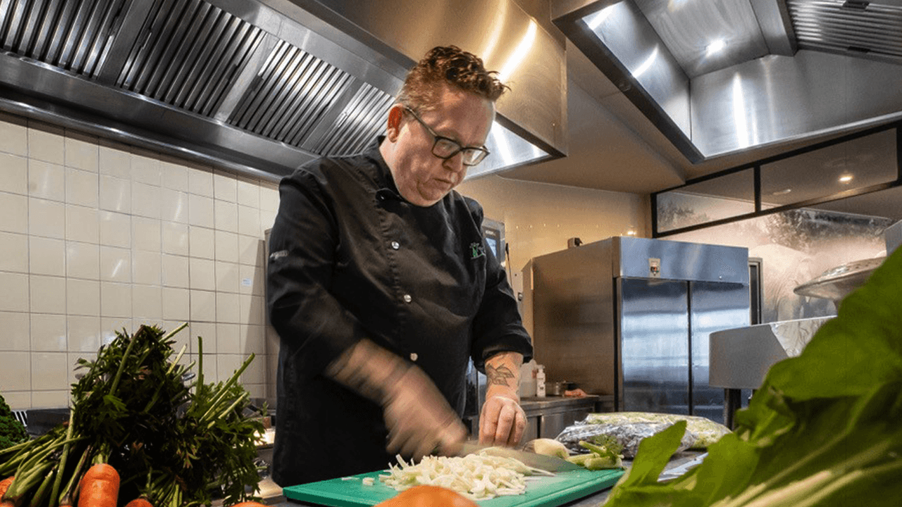 Chef blijdorp in de keuken