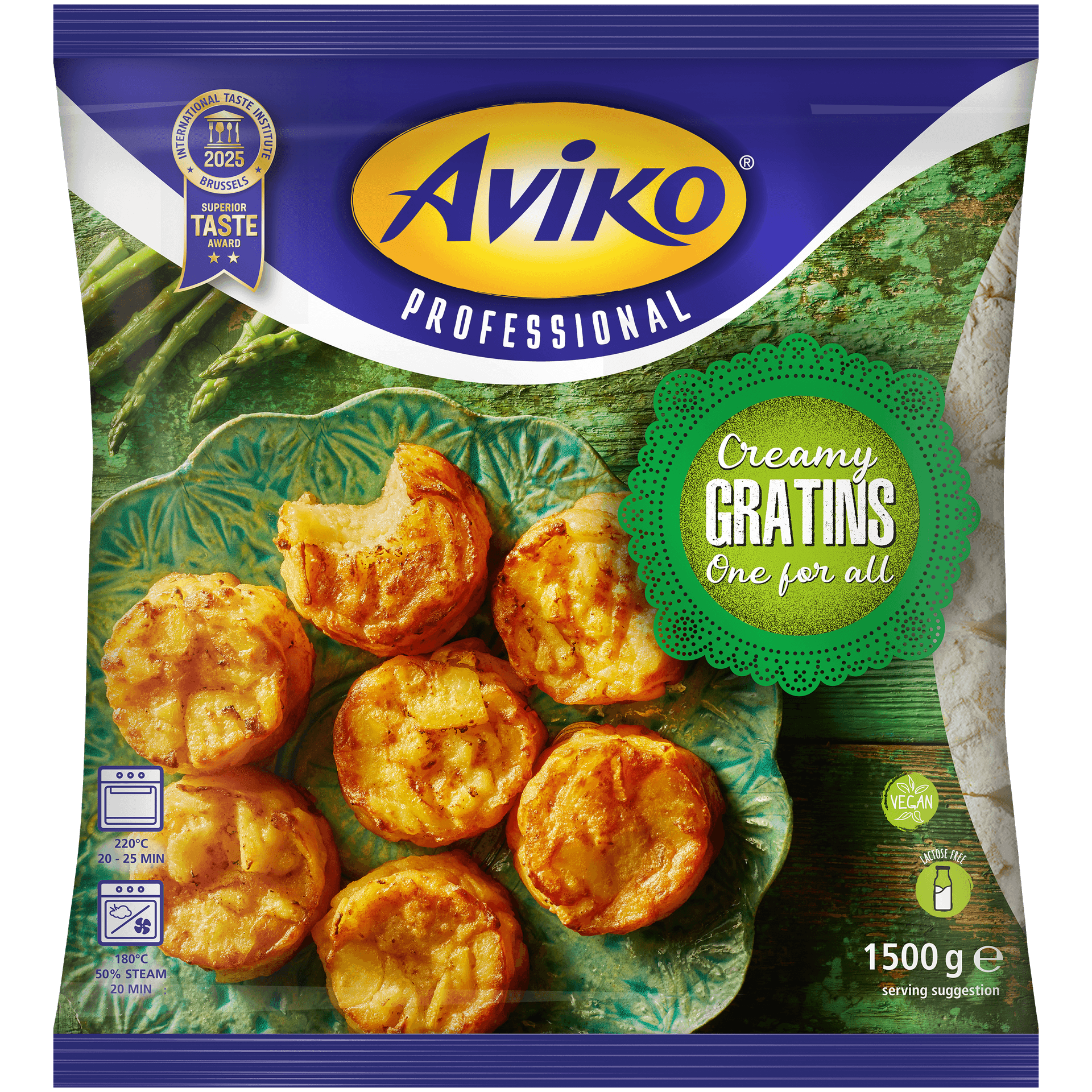 Verpakking one for all gratin van Aviko