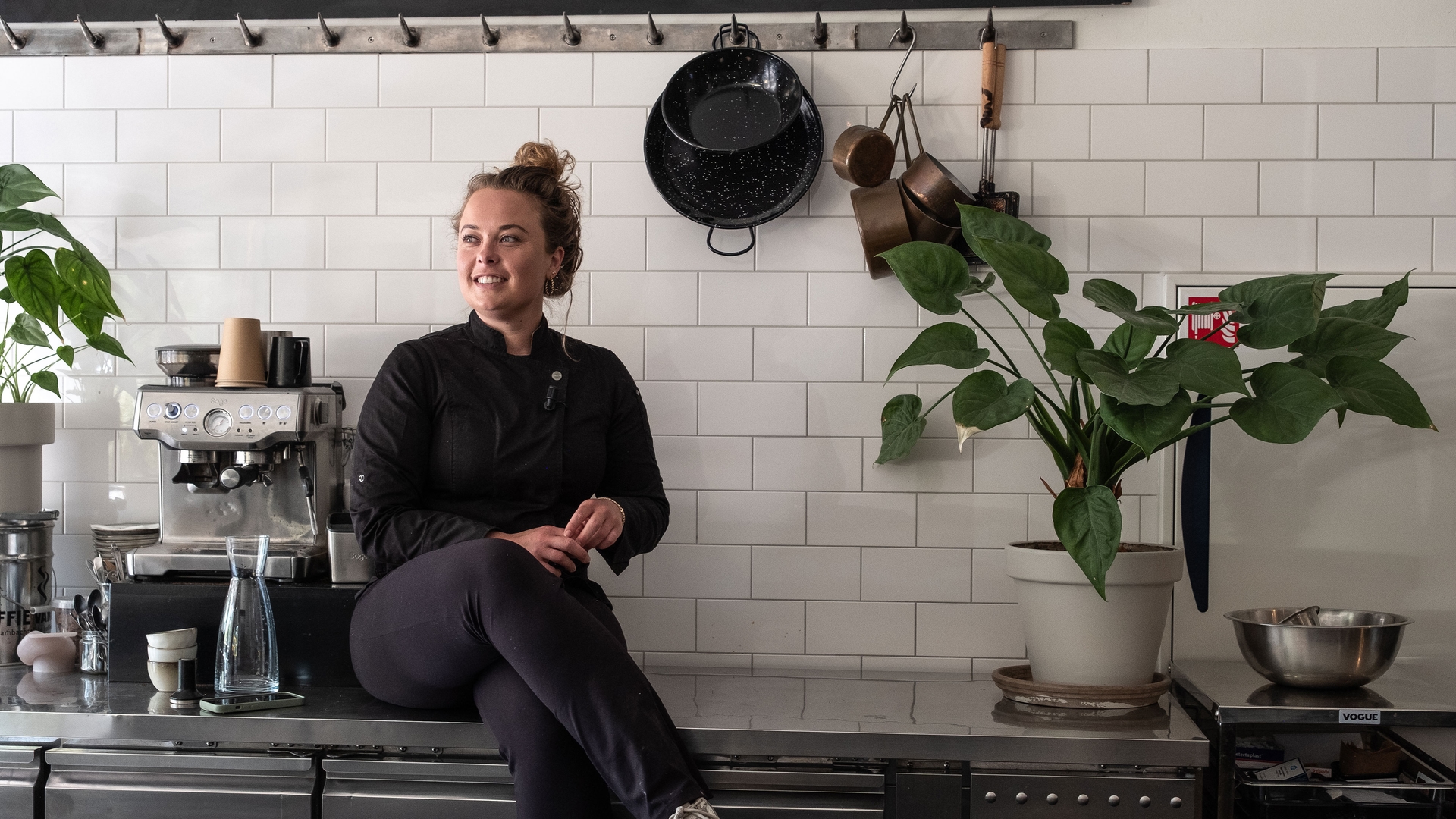 Chef Sabine van Sabs deli