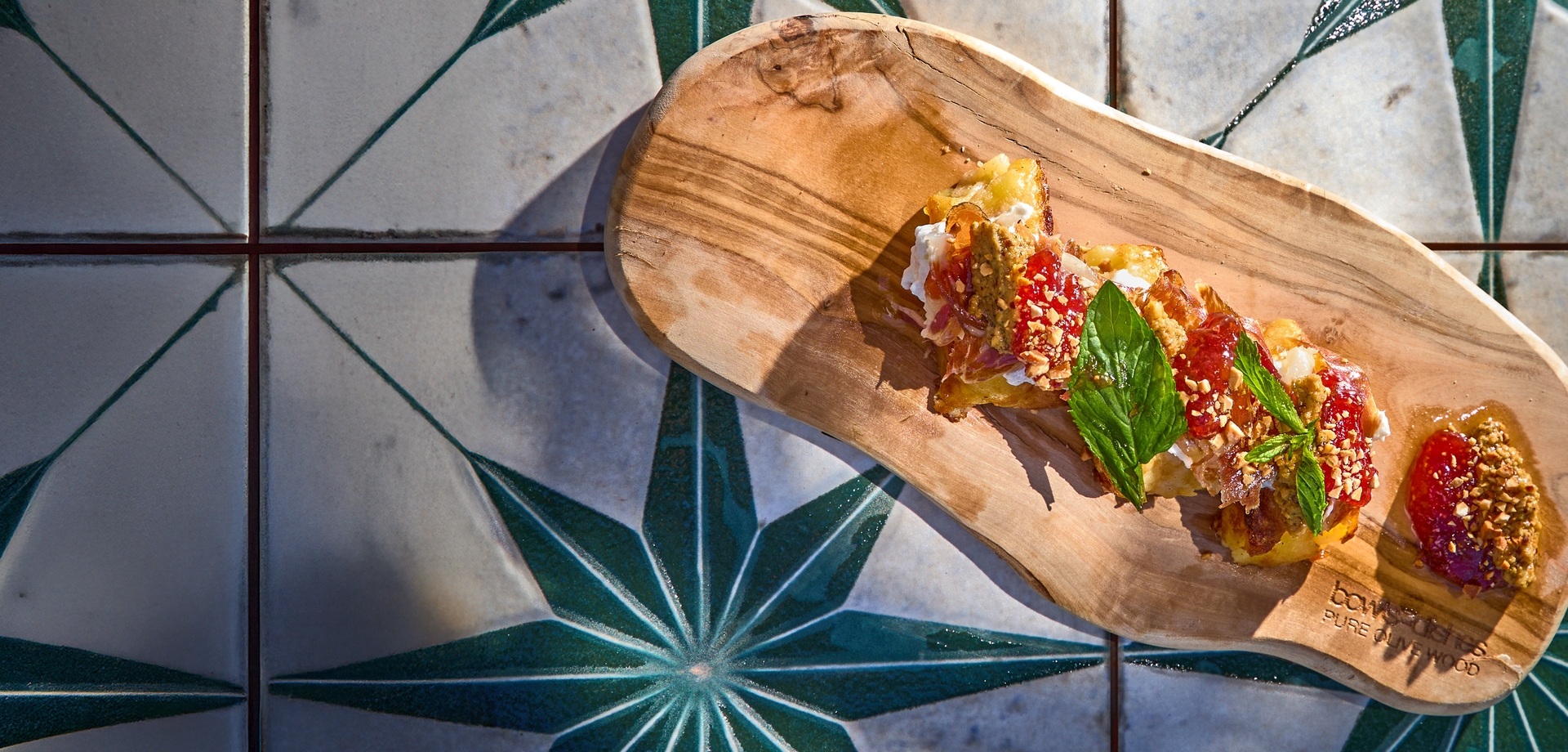 Italiaanse gratin met muntpesto