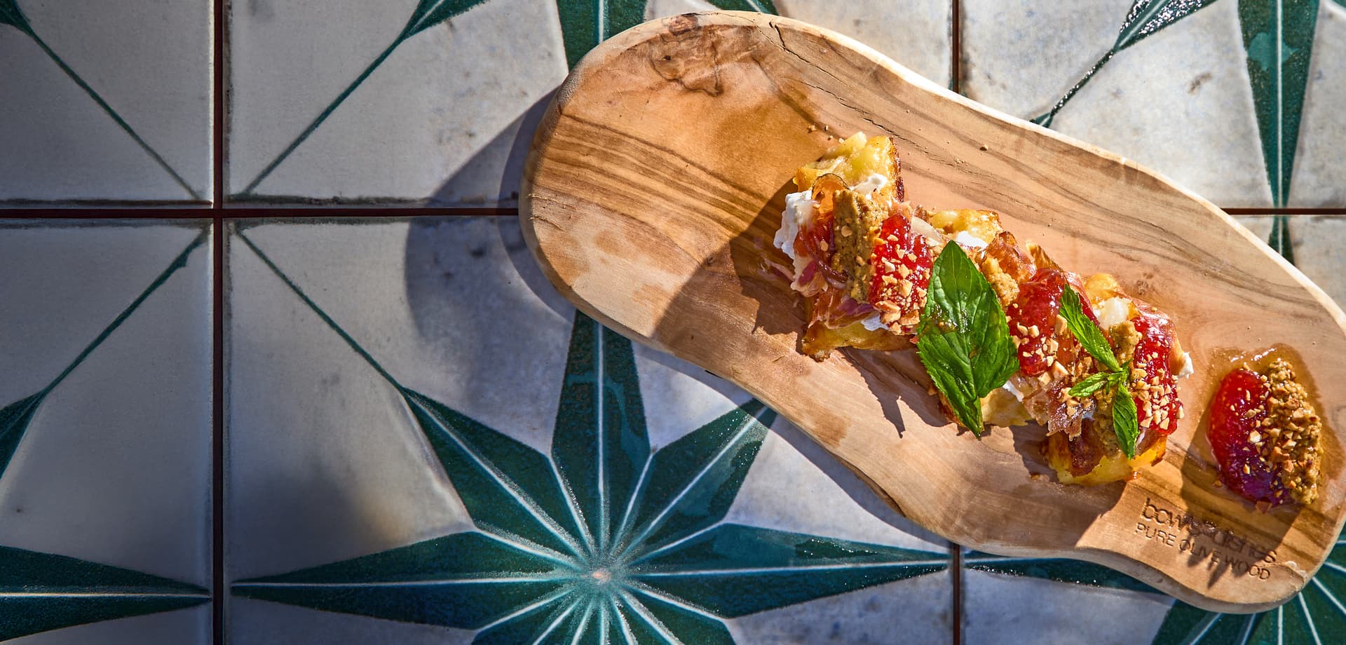 Italiaanse gratin met muntpesto