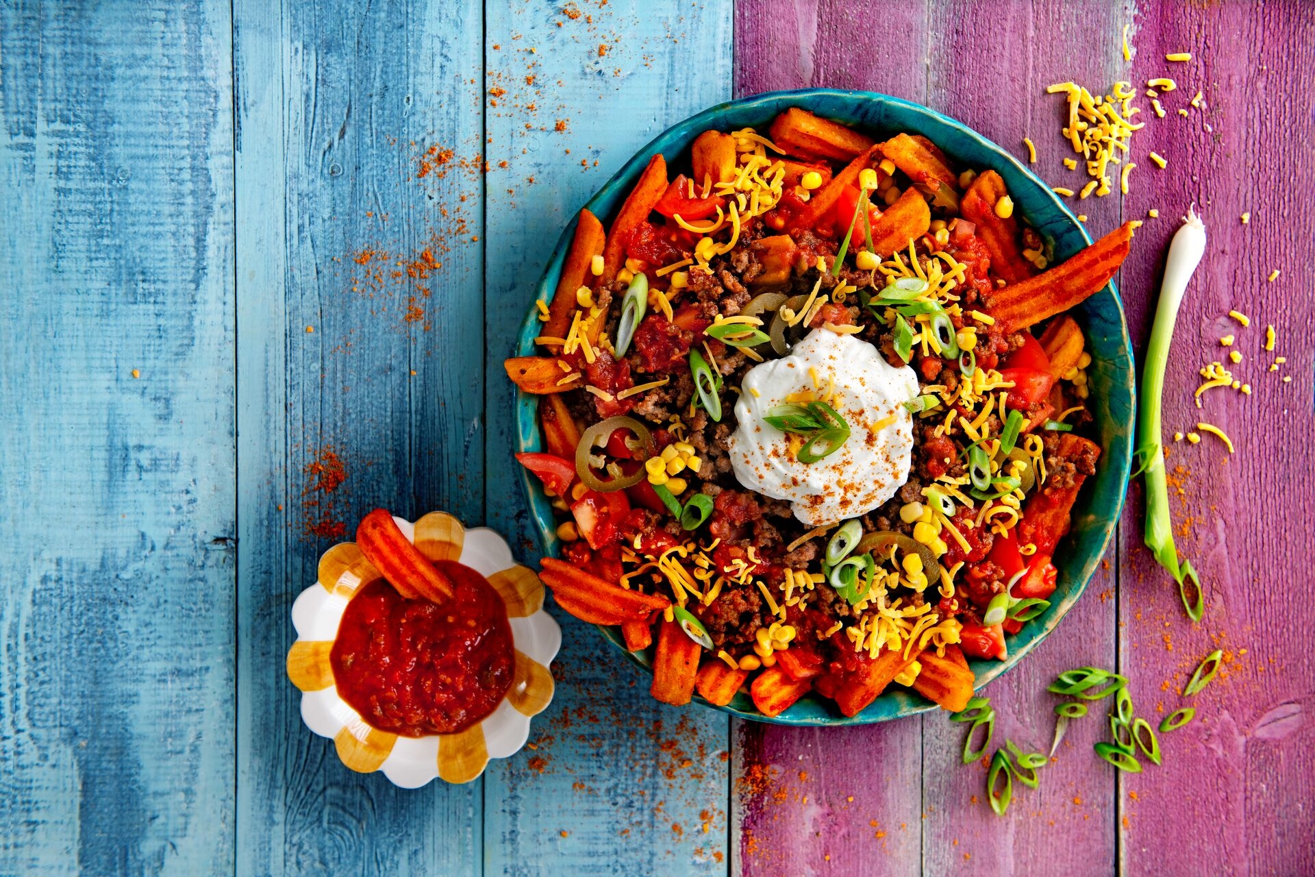 Wavy Blends Paprika Nachos