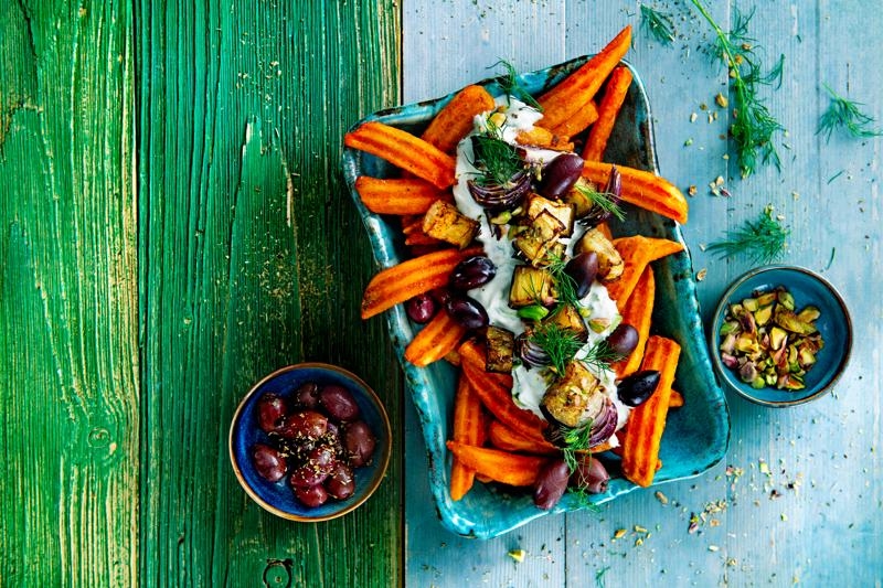 Wavy Blends Paprika Greek Aubergine & Pistache