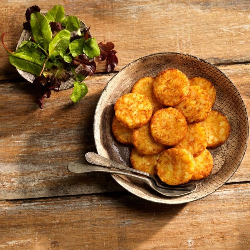 Aviko Rosti Rounds Rösti Rondjes | Aardappelproducten | Aviko Foodservice